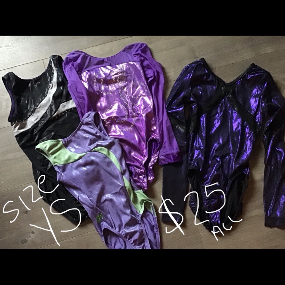 Gymnastics leotards